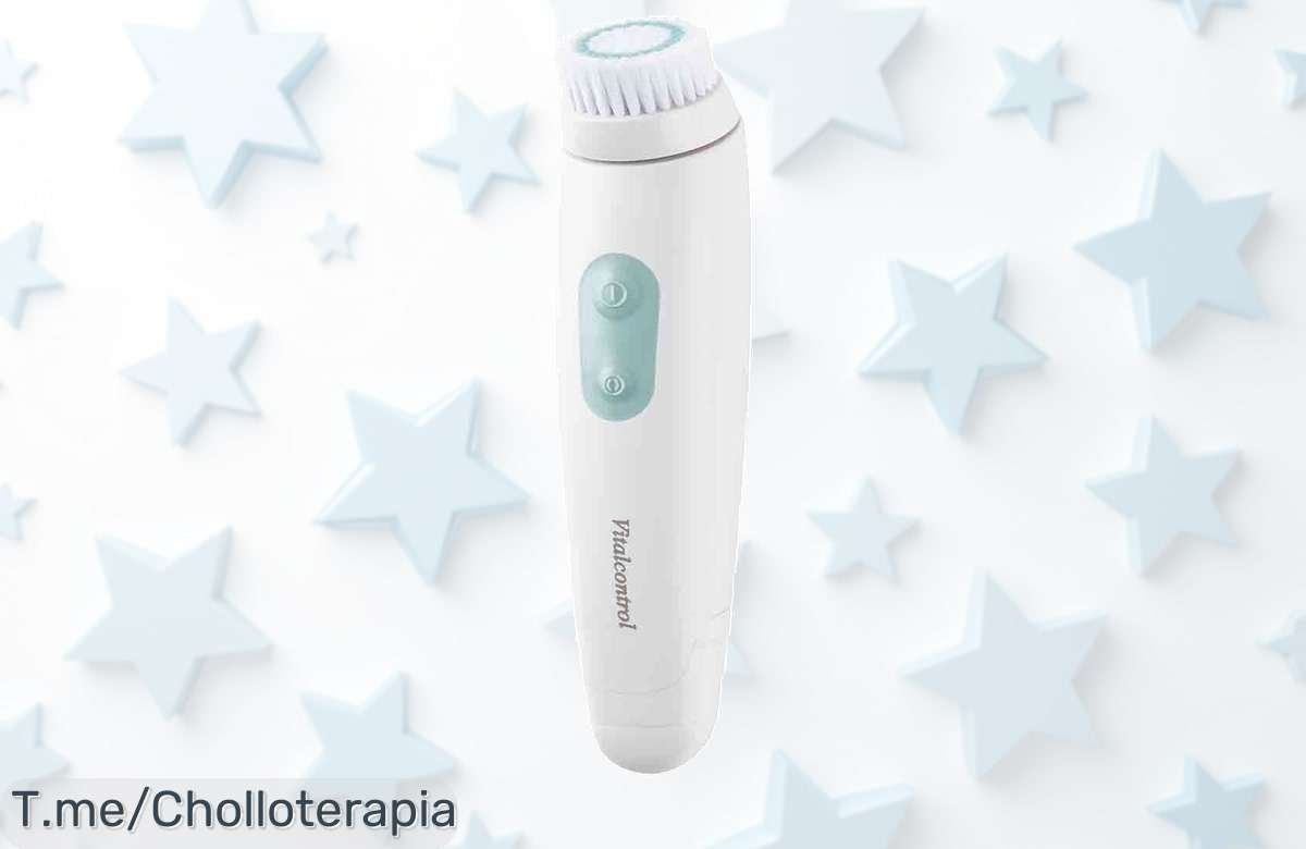 Descubre el cepillo facial que hará brillar tu piel como nunca, con limpieza profunda en minutos. Aprovecha este ofertón y llévatelo ya antes de que se agote.