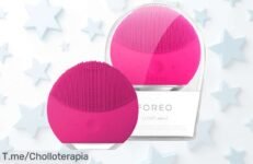 Descubre el cepillo facial que transforma tu piel: limpia a fondo y mima tu rostro como nunca ¡Aprovecha este ofertón y luce radiante, compra ya el FOREO LUNA mini 2!