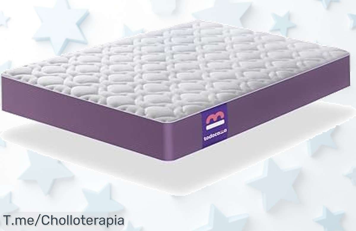 Descubre el colchón viscoelástico Todocama: un super chollo que te ofrece frescura y protección contra ácaros. ¡Mejora tu descanso hoy antes de que se agote!