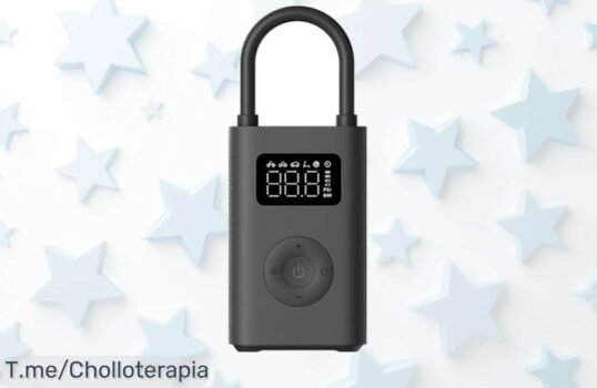 Descubre el compresor de aire portátil Xiaomi, infla en 8 minutos y cambia tus inflados para siempre ¡Aprovecha este super chollo antes de que se acabe!