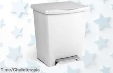 Descubre el cubo de pedal Millenium, un chollazo para tu hogar con apertura automática que elimina el desorden Aprovecha este ofertón antes de que se agote