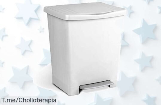 Descubre el cubo de pedal Millenium, un chollazo para tu hogar con apertura automática que elimina el desorden Aprovecha este ofertón antes de que se agote