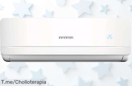 Descubre el frescor que mereces con el Aire Acondicionado Infiniton Split2320mu a un precio loco, solo por tiempo limitado ¡Haz tu verano perfecto y compra ya!