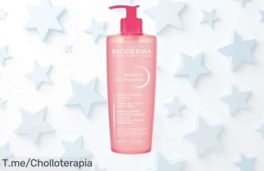 Descubre el gel limpiador que transforma tu piel: Bioderma Sensibio, limpieza suave y efectiva en un solo paso ¡No te pierdas este ofertón antes de que se agote!