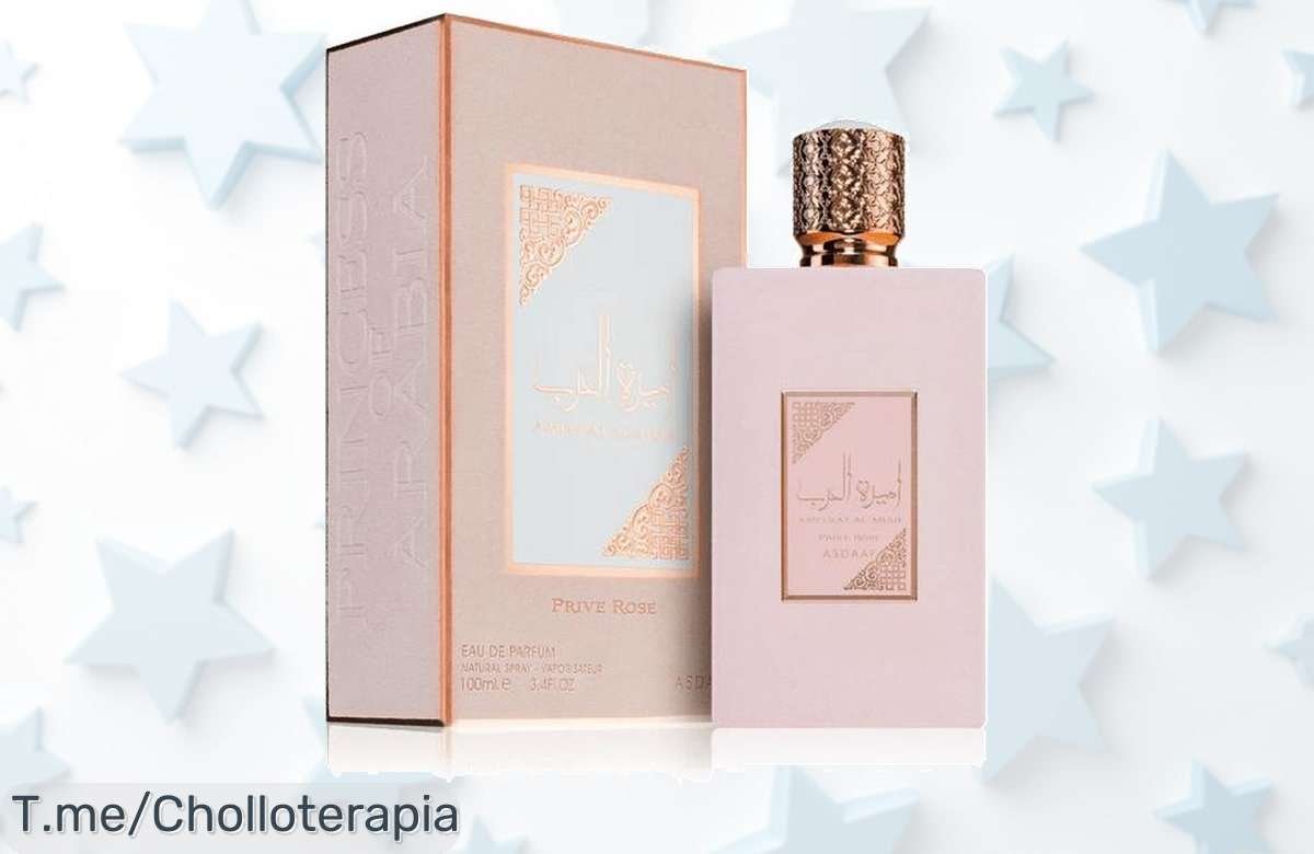 Descubre el impactante Ameerat Al Arab Prive Rose de Lattafa, con sensaciones únicas que deslumbran. Aprovecha este super chollo y actúa rápido antes de que se acabe.
