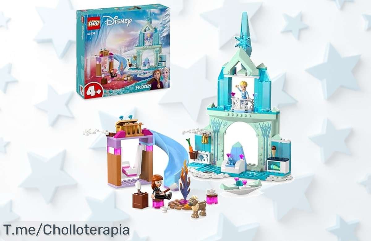 Descubre el increíble Castillo Helado de Elsa a un precio loco, la aventura mágica que hará brillar la imaginación de tus peques. ¡Aprovecha este ofertón y llévalo ya!