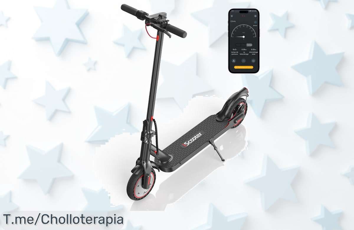 Descubre el increíble patinete eléctrico iScooter: potencia arrolladora y 96 km de autonomía a un precio loco. ¡No te quedes sin el tuyo, compra ya antes que se agoten!