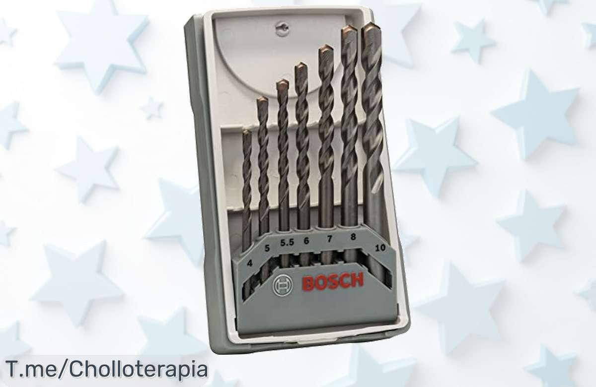 Descubre el juego de brocas Bosch CYL3 a un precio loco y lleva tu proyecto al siguiente nivel con calidad garantizada. ¡Aprovecha este ofertón antes que se acabe!