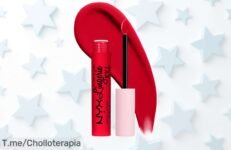 Descubre el labial Lip Lingerie XXL de NYX, una cobertura mate que dura 16 horas y te hace brillar Aprovecha este super chollo antes de que se agote ¡Compra ahora!