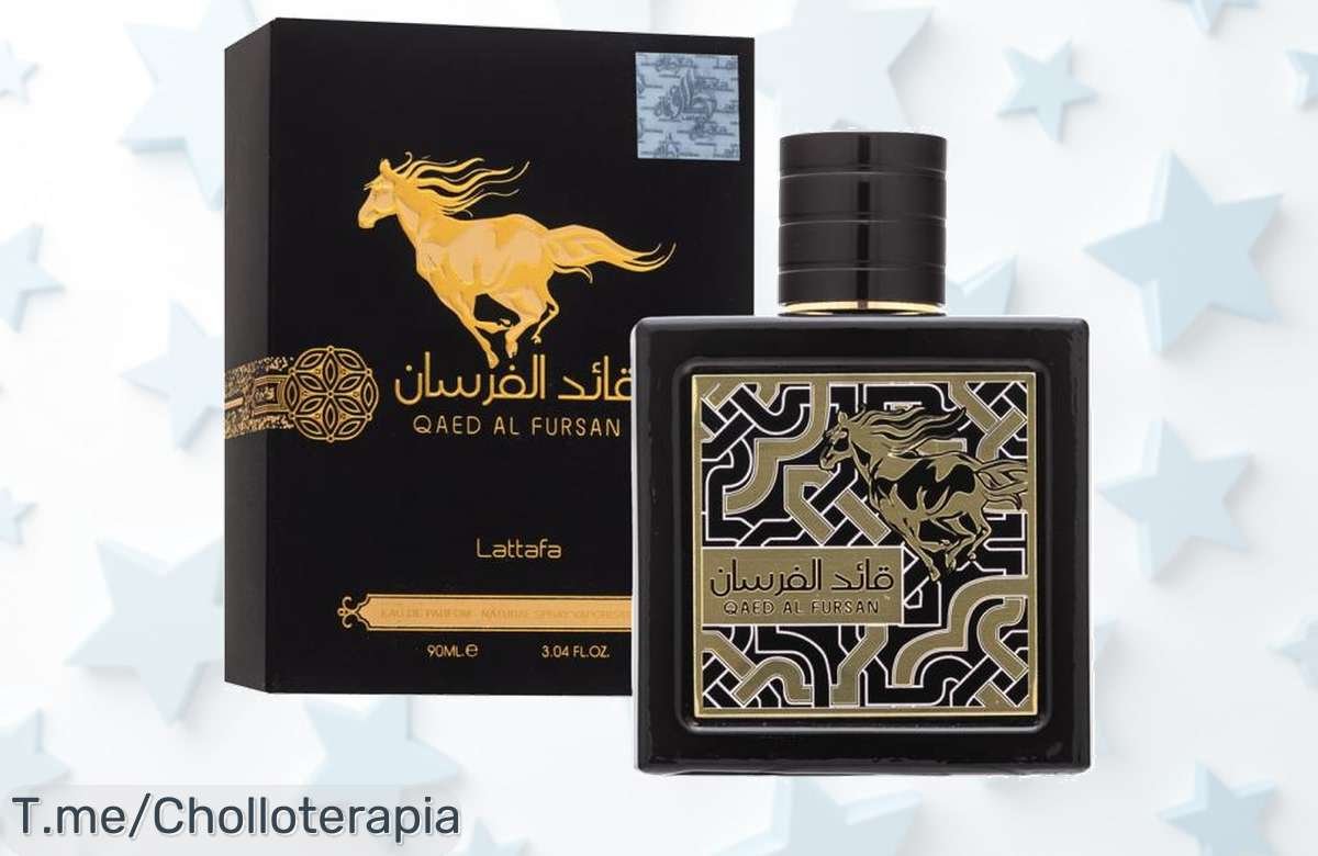 Descubre el magnetismo de Lattafa Qaed Al Fursan, un aroma cautivador que te hará brillar. ¡Super chollo en cantidad limitada! Compra ya y destaca antes que se agote.