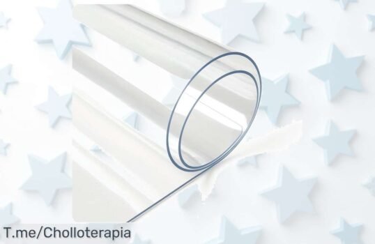 Descubre el mantel transparente que todos quieren, resistente y fácil de limpiar ¡Solo por tiempo limitado en Maxia Market! ¡No te pierdas este super chollo!