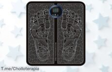 Descubre el masajeador eléctrico MUKASI: alivia el dolor y cansancio en tus pies con 8 modos y 19 niveles de intensidad ¡Super chollo que no puedes dejar escapar, pide ya el tuyo!