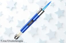 Descubre el mechero soplete Juspota que jamás querrás dejar ir, llama ajustable y seguridad máxima, ¡solo por tiempo limitado a un precio loco!
