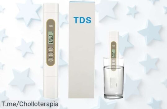 Descubre el medidor de calidad del agua que detecta metales al instante: ¡super chollo para cuidar a tu familia! Aprovecha esta oferta única antes de que se agote