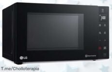 Descubre el microondas LG MH6535GIB y cocina delicioso como nunca con su tecnología Smart Inverter No dejes pasar este chollazo, ¡oferta limitada!