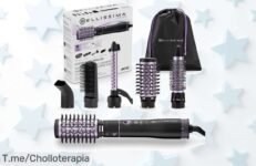 Descubre el modelador de aire 5 en 1 con cerámica y turmalina a un precio loco, peinados perfectos al instante ¡No te quedes sin la oferta limitada!