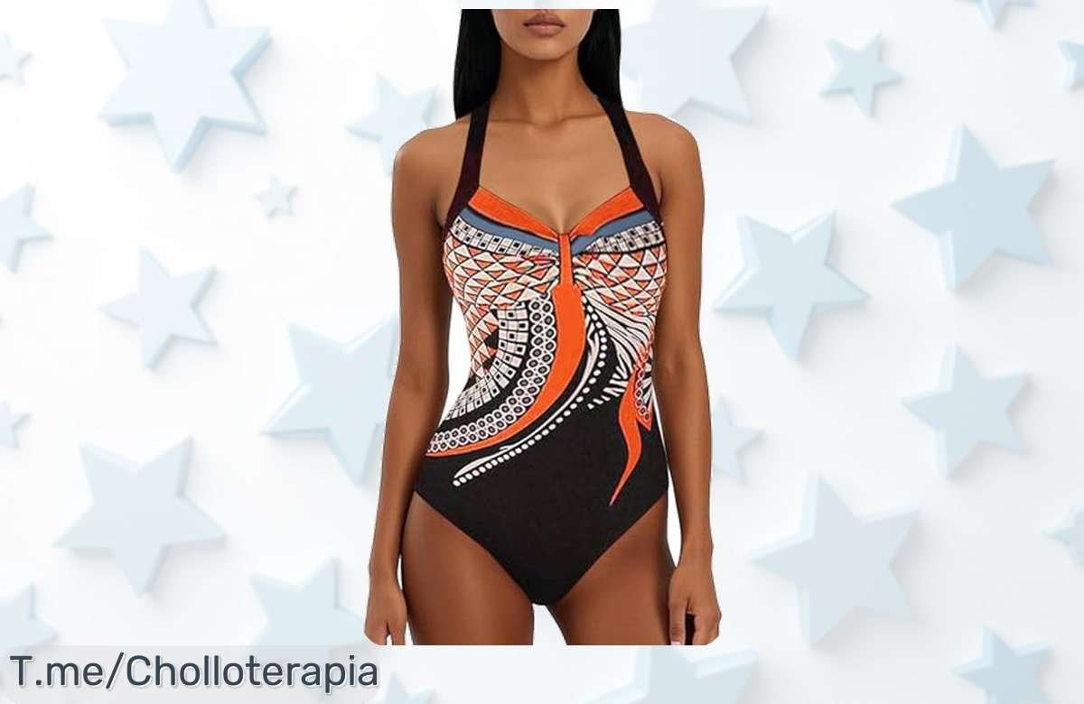 Descubre el monokini más sexy y adelgazante que realza tus curvas con un descuentazo brutal, ¡aprovéchalo antes de que se agote!