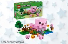 Descubre el ofertón de LEGO Minecraft: La Casa Cerdo Bebé, una aventura épica que transformará el juego de tus pequeños gamers ¡Compra ya antes de que se agote!