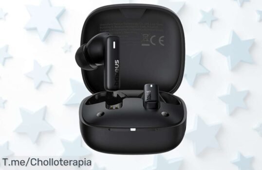 Descubre el ofertón de auriculares Baseus-Bowie E19: Bluetooth 53 y resistencia IPX5 para tu música sin límites, ¡compra ya antes que se agoten!