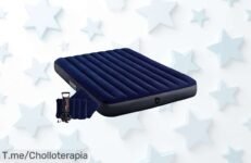 Descubre el ofertón de la cama de aire Intex Dura que se infla en 5 minutos, perfecta para camping o visitas ¡No te quedes sin ella, actúa ya y descansa donde quieras!