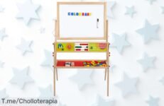 Descubre el ofertón del año: WOOMAX Pizarra 2 en 1 que potencia la creatividad y diversión de toda la familia ¡Compra ya antes de que se agote este precio loco!