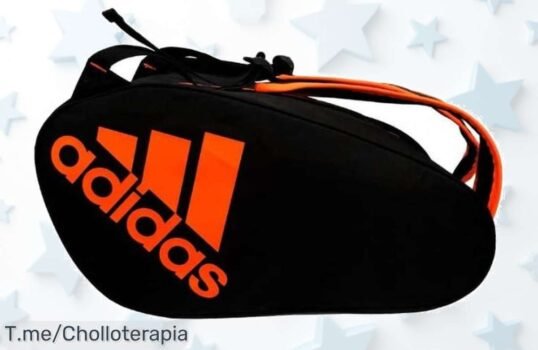 Descubre el paletero Adidas Control PPT Naranja, un super chollo con diseño impactante y espacio para todo ¡No te quedes sin él, haz clic y cómpralo ya antes de que se agote!