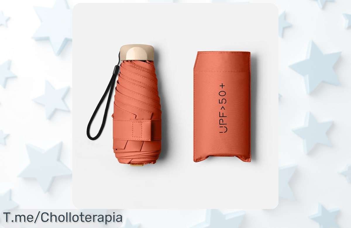 Descubre el paraguas ultra-ligero a prueba de viento, un chollo que no durará ¡No más mojaduras! Aprovecha esta oferta única y actúa rápido antes que se agote.