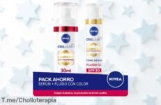 Descubre el poder del pack NIVEA LUMINOUS 630 y transforma tu piel con un serum antimanchas y antiedad más fluido CC todo por un precio loco, ¡apresúrate antes que se agote!
