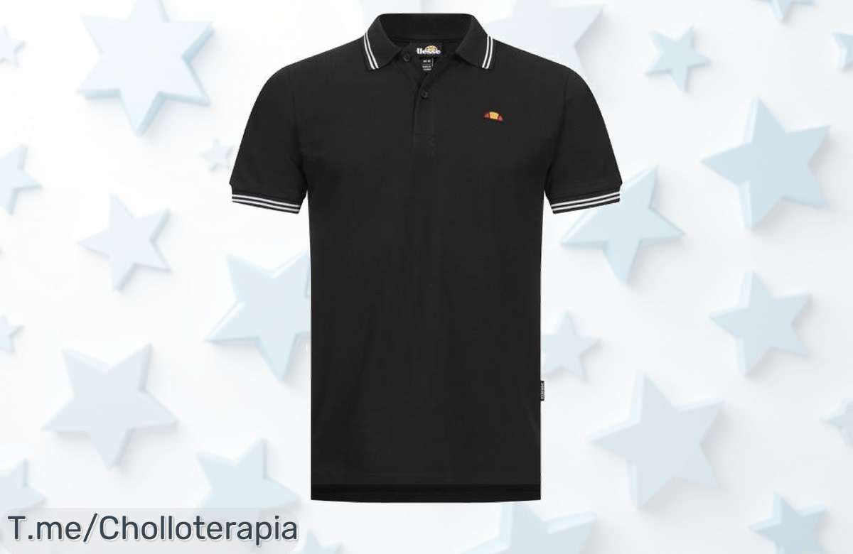 Descubre el polo ellesse Dioran Twin Tipped, un diseño único que te hará brillar con estilo. ¡No dejes escapar este ofertón exclusivo y consigue el tuyo antes de que se agoten!