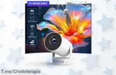 Descubre el proyector Magcubic HY300 Pro, cine 4K en casa con Wifi6 y calidad 1080P ¡Consigue este ofertón antes de que se agote!