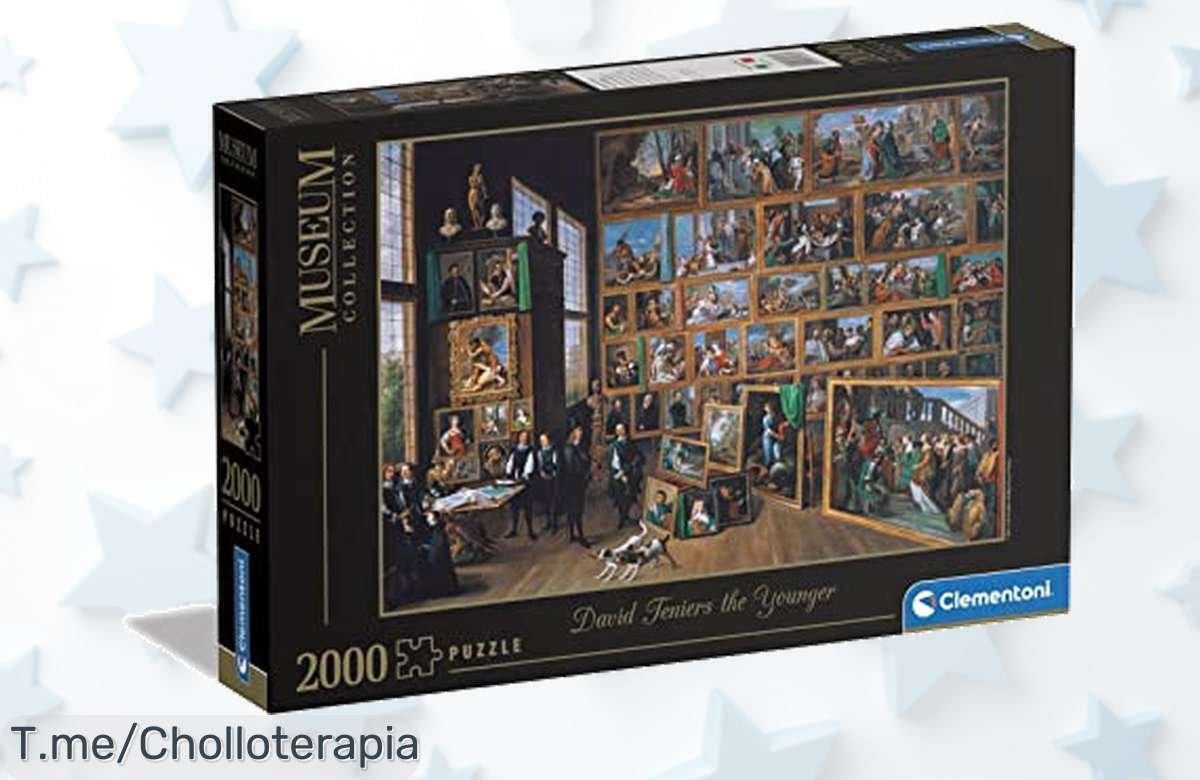 Descubre el puzzle Teniers de 2000 piezas, un super chollo que despierta tu creatividad y te ofrece horas de diversión. ¡No dejes pasar este ofertón exclusivo!