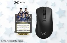 Descubre el ratón inalámbrico Delux M900PRO, un super chollo para gamers con 8K de velocidad y RGB magnético ¡Aprovecha este ofertón antes que se agote!