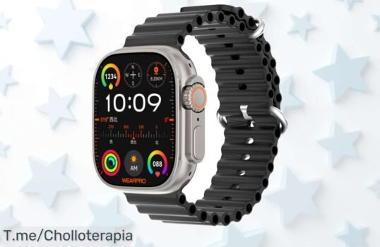 Descubre el reloj inteligente DT Ultra 2: un super chollo con control de pulso y GPS que transformará tus entrenos ¡Aprovecha ya esta oferta limitada antes de que se agoten!