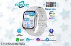 Descubre el reloj inteligente Series 10 a precio loco con más de 100 modos deportivos y llamadas Bluetooth, ¡no te quedes sin el tuyo! Oferta limitada, actúa ya