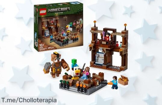 Descubre el ring de combate LEGO Minecraft, construye batallas épicas y vive aventuras increíbles ¡No te pierdas este super chollo antes de que se agote!