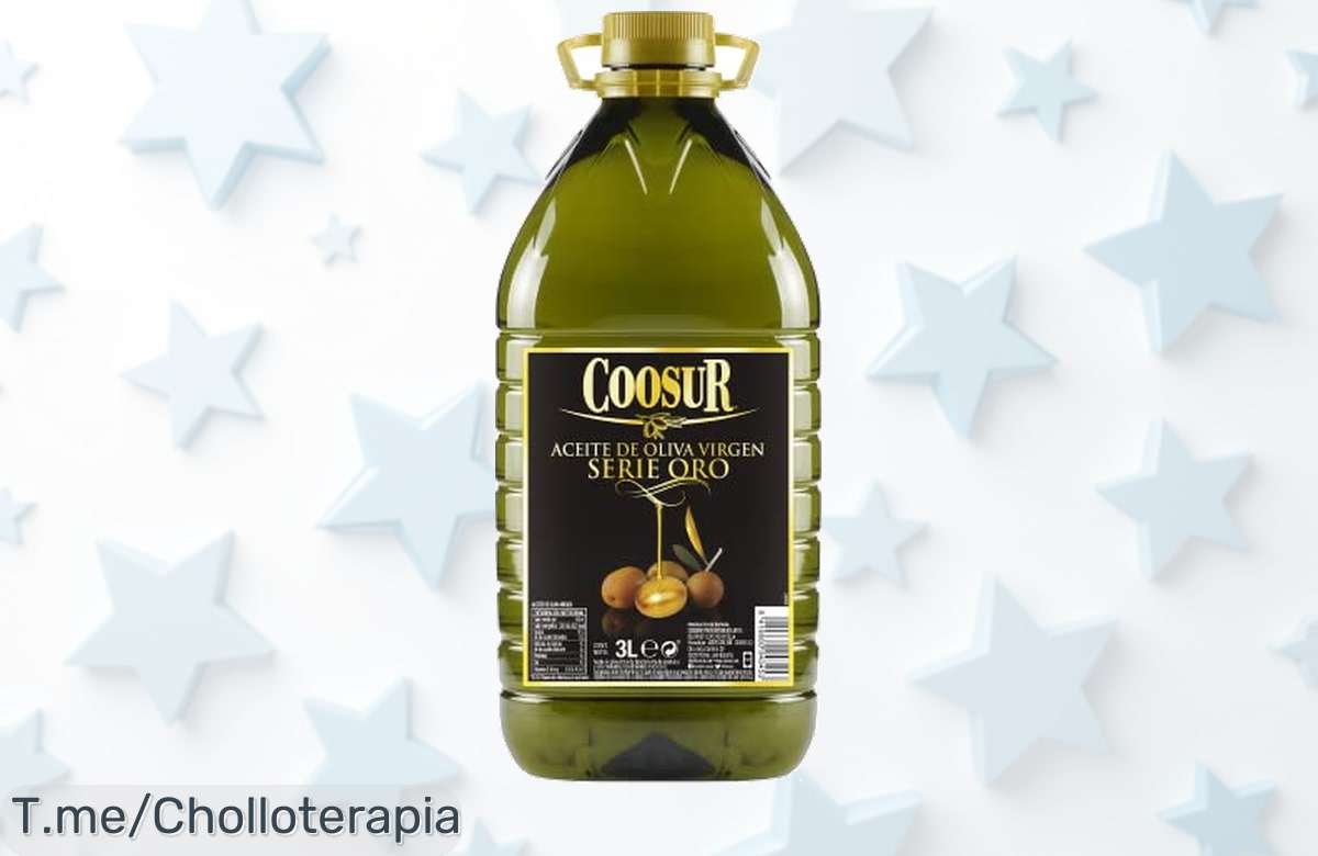 Descubre el sabor auténtico de COOSUR: Aceite de Oliva Virgen Serie Oro a un precio loco, ¡cocina como un chef y transforma tus platos! Oferta limitada, actúa ya.