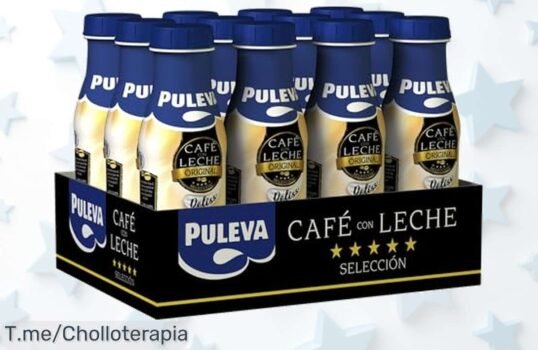 Descubre el sabor explosivo del café con leche Puleva ¡Paquetazo de 12 unidades a un precio loco! Despierta tus mañanas, lleva este super chollo y compra ya antes que se acabe