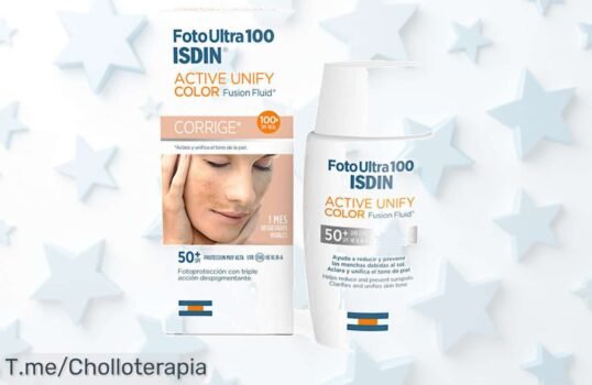 Descubre el secreto de una piel radiante con ISDIN Foto Ultra 100 Active Unify, ¡ofertón exclusivo que potenciará tu belleza! No te quedes sin él, compra ya antes que se agote