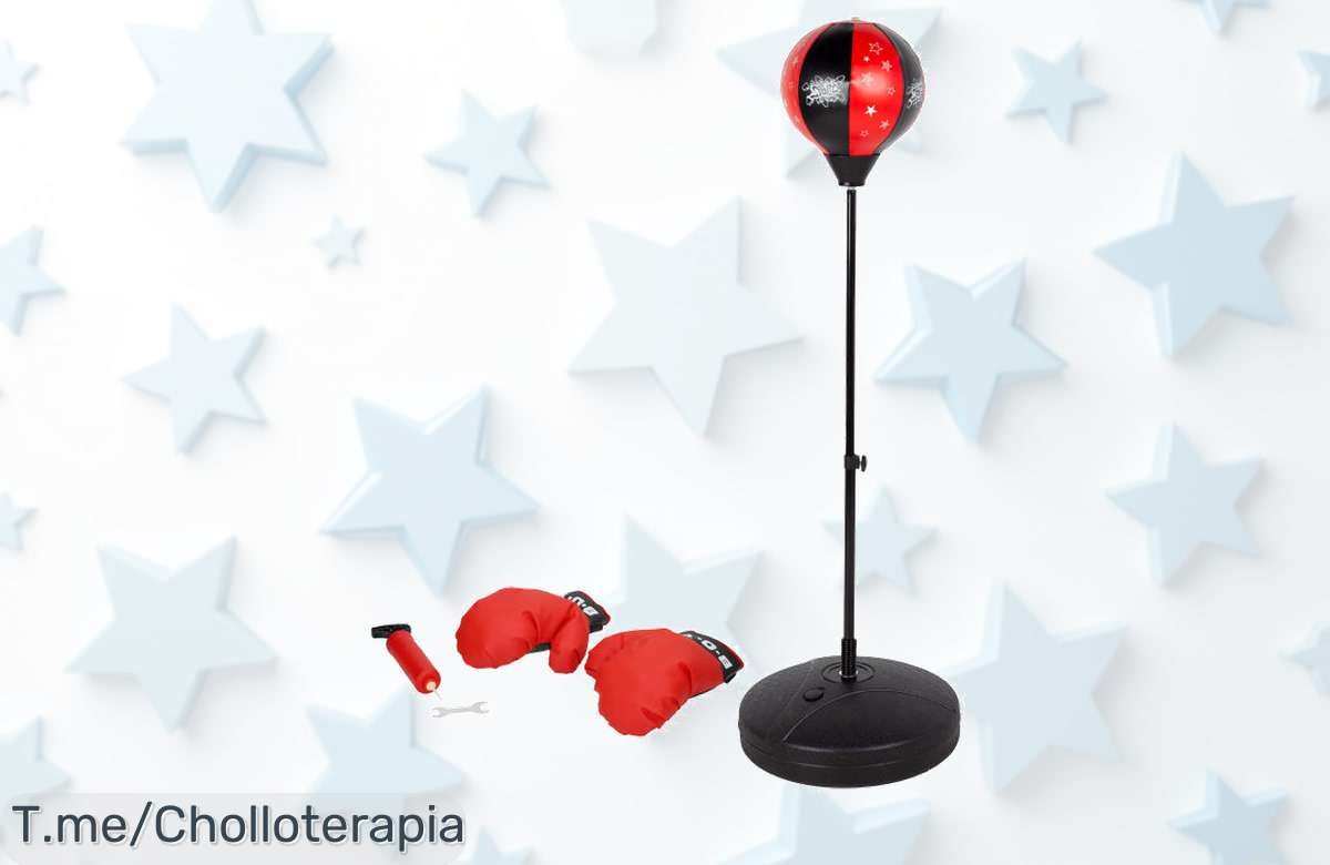 Descubre el set de boxeo COLORBABY y transforma la diversión en casa con un super chollo que hará sonreír a tus peques. ¡Compra ya antes de que se acabe esta oferta!
