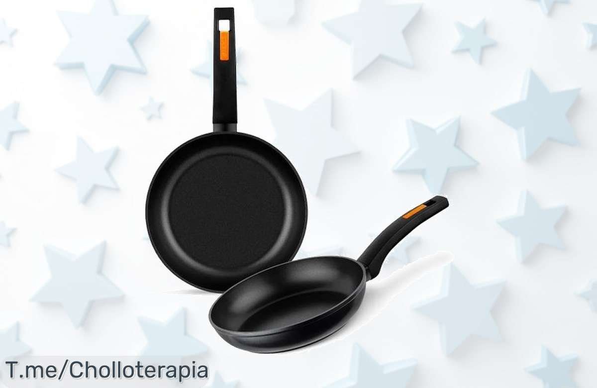 Descubre el set de sartenes Monix Fuego a un precio loco, cocina sin esfuerzo y disfruta platos deliciosos; ¡aprovecha este ofertón antes de que se acabe!