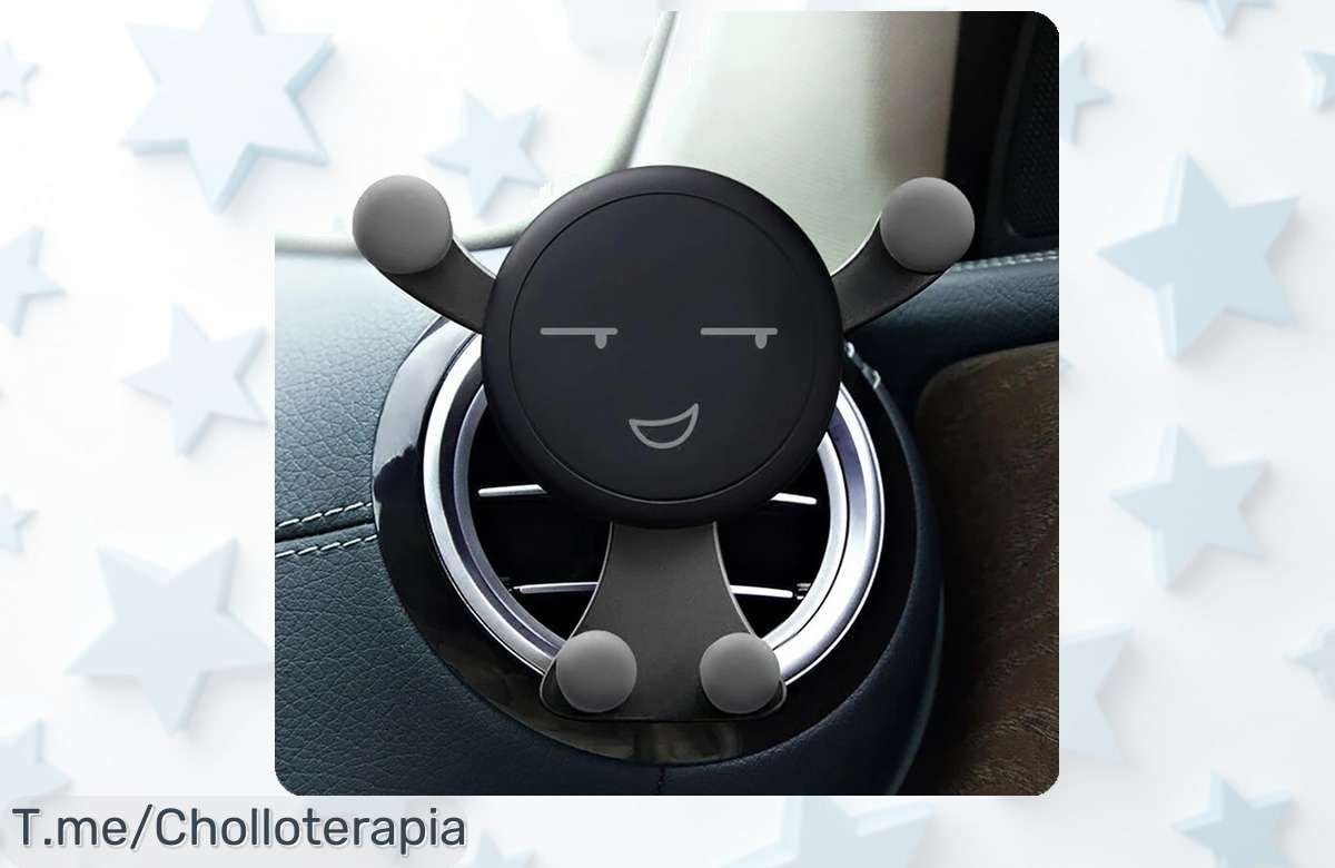 Descubre el soporte de teléfono que flota en el aire y transforma tu conducción con este super chollo; ¡oferta limitada, no te quedes sin el tuyo y actúa ya!