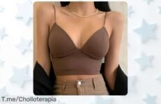 Descubre el super chollo: Camisola Sexy que realza tu figura y te hará brillar ¡No dejes pasar esta oferta limitada, hazlo tuyo ahora o nunca!