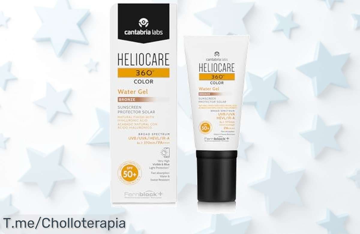 Descubre el super chollo Heliocare 360° Color Water Gel: Protección avanzada y piel radiante en un solo producto. ¡Hazte con tu oferta única antes de que se acabe!