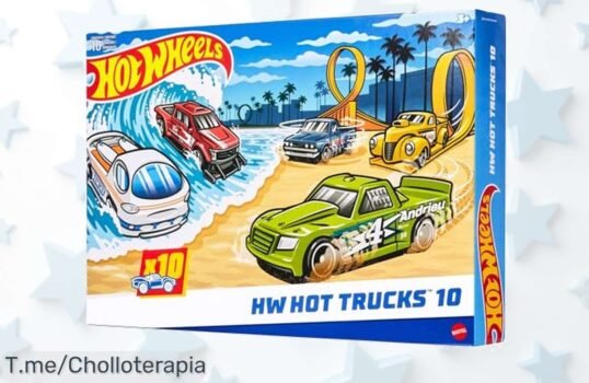 Descubre el super chollo de 10 camionetas Hot Wheels que estimulan la imaginación ¡No te quedes sin estas joyitas! Aprovecha esta oferta limitada ahora mismo