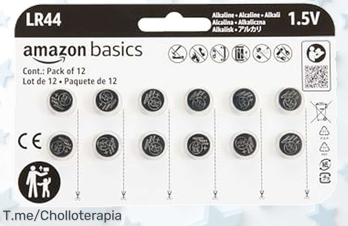 Descubre el super chollo de 12 pilas LR44 que darán vida a tus gadgets, ¡no te quedes sin energía! Aprovecha este ofertón brutal antes de que se agoten y compra ya.