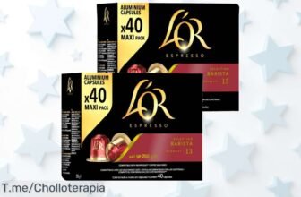 Descubre el super chollo de 80 cápsulas Barista Selección compatibles con Nespresso y disfruta del café perfecto en casa ¡No te quedes sin este ofertón limitado!