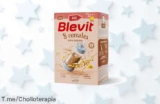 Descubre el super chollo de Blevit Bibe: 8 cereales con cacao que nutren a tu bebé y fortalecen su salud ¡No te lo pierdas, la oferta es limitada y única!