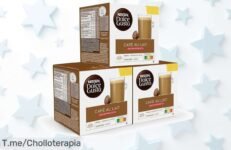 Descubre el super chollo de Dolce Gusto con 48 cápsulas de NESCAFÉ Con Leche Descafeinado, sabor único que no puedes dejar pasar ¡Compra ya antes que se agote!