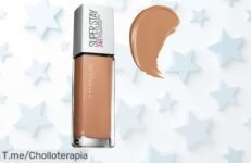 Descubre el super chollo de Maybelline: base 24H que dura todo el día y cubre imperfecciones, ¡no te quedes sin ella! Oferta única, compra ya antes de que se agote