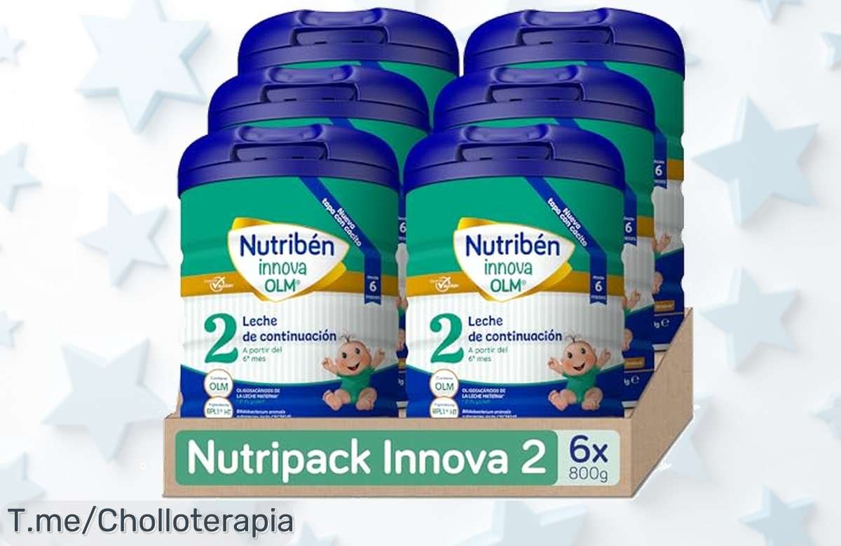 Descubre el super chollo de Nutribén Innova 2: nutrición completa para tu bebé con DHA y BPL1. ¡No te quedes sin este ofertón único antes que se agote!